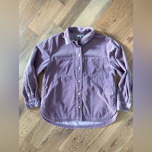 Madewell Corduroy Jacket Shirt Size Medium